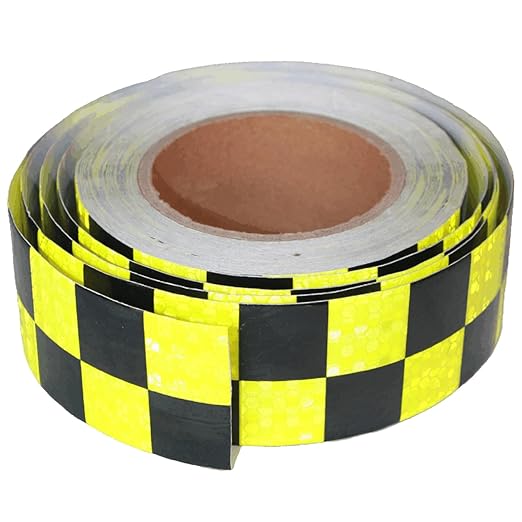 Reflective Tape 2 Inch x 68 Feet, Outdoor Waterproof High Visibility Warning Reflector, Night Safety Stickers for Car