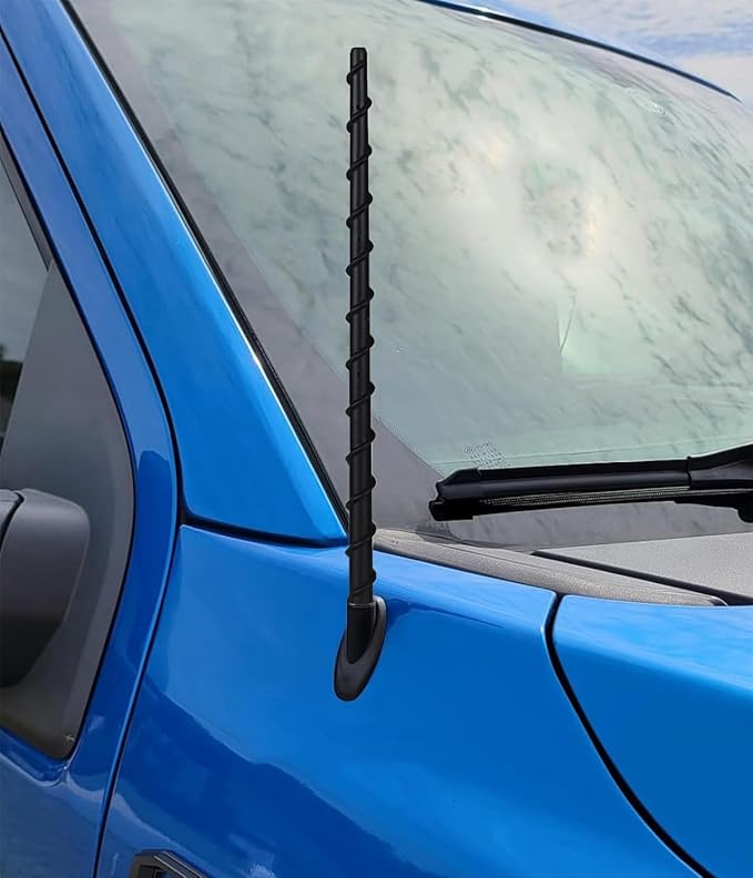 13" Short Antenna for Ford Bronco, Fits for Ford Bronco Full Size 2021 2022 2023 2024 2025, 13-inch Spiral AM FM Radio Antenna Replacement for Bronco Accessories F150