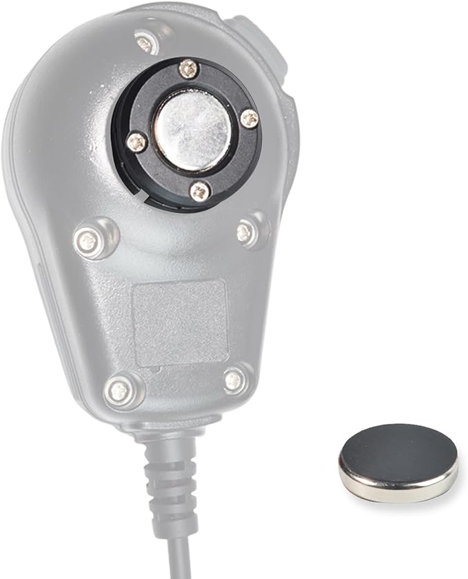 TWAYRDIO CB Mic Holder Mount, Magnetic Microphone Holder Kit for CB Radio Microphone