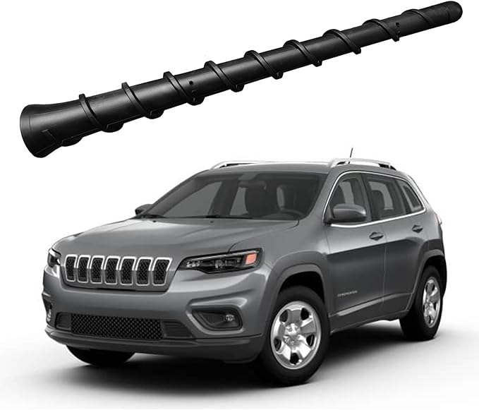 Antenna Compatible with 2011-2025 Jeep Cherokee, Grand Cherokee, Renegade, Compass, Dodge Journey, Durango, Avenger, Dart, Chrysler 200, 5091100AA 5091100AB 68297936AA