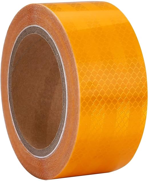 Reflective Tape, High Visibility Waterproof Reflective Tape for Trailers - 2 Inch x 32.8 Feet - Enhance Safety with Yellow Reflector Tape
