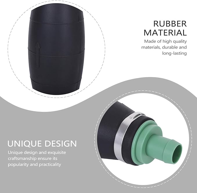 ABOOFAN Car Fuel Transfer Manual Pump Large Rubber Hand Siphon Pump for Emergency Fuel and Water Transfer Replacement for Boat and Vehicle Use