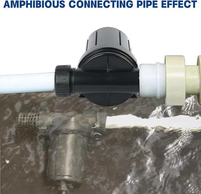 WaterRebirth (PA2000,1600GPH) High Flow Submersible Water Pump-Home/Inline Water Pump-Submersible Pump-Water Transfer Pump-Aquarium Pump