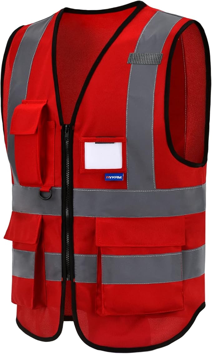 red working vest for men