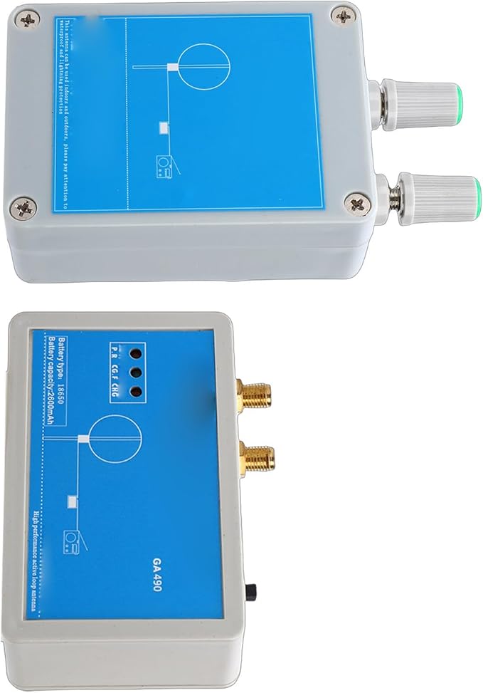 Active Antennae, 100kHz 179MHz MW SW Air Outdoor Portable Shortwave Radio Antennae with 2600mAh Battery, SDR for City Living Area Environment, Suitable for Shortwave Receivers, (10m / 32.8ft)