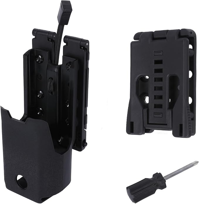 Portable Radio Case,Tactical Radio Holster for Motorola APX6000/7000/8000 Radios,Molle Clip/Belt Clip Carry