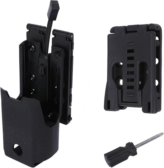 Portable Radio Case,Tactical Radio Holster for Motorola APX6000/7000/8000 Radios,Molle Clip/Belt Clip Carry