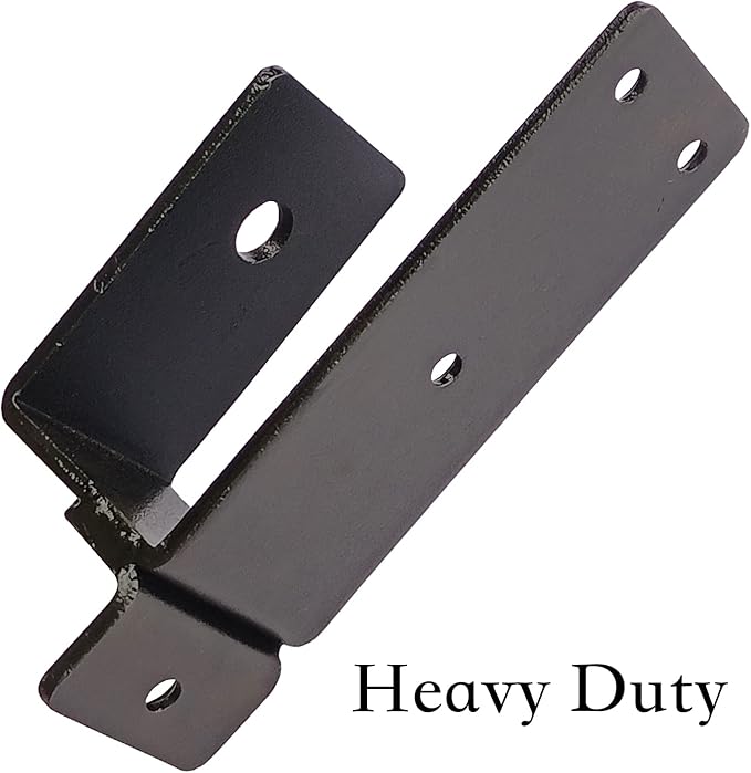 2x4 Door Barricade Brackets. Upgrade Door Barricade Security Bar Provide Our Home Under The Safety Environment. Door Metal Bar Bracket for Your Home, Garages, Basements, Sheds, Warehouses, Backyards.