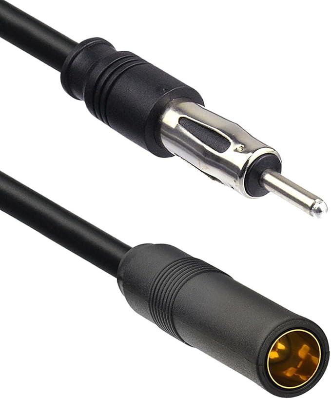 Universal Car Antenna Booster 12V Vehicle Stereo FM AM Radio Antenna Signal Booster Amplifier for Car Truck SUV Marine Boat UTV RV Audio Radio Stereo Media Head Unit Receiver