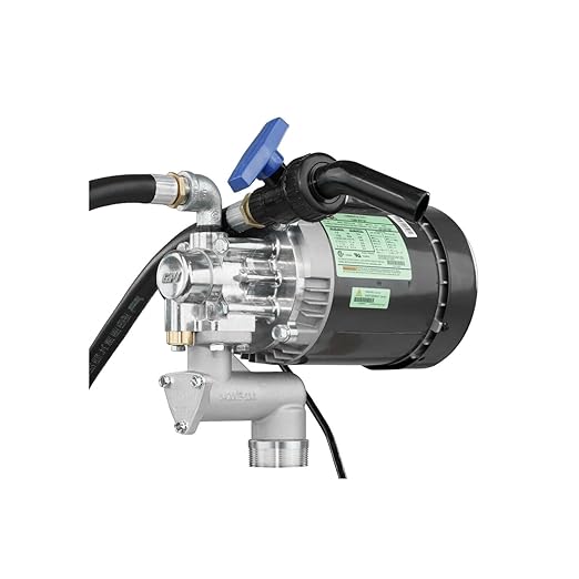 GPI - L5116 Heavy Duty Oil Transfer Pump for High Viscosity Fluids,16 QPM/4 GPM, 115/230 Volt AC (142100-01)