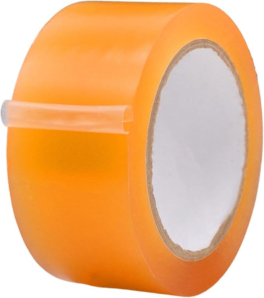 MAT Vinyl Marking Tape Clear - 2 inch x 36 yds. for Safety Floor Marking (School Gym, Restaurants, Warehouse), Dance Floor Splicing, Pinstriping Cars & Boats
