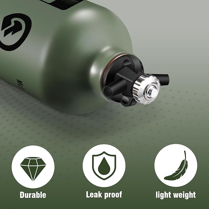 Fuel Bottle 1L for Camping Outdoor with Safety Valve