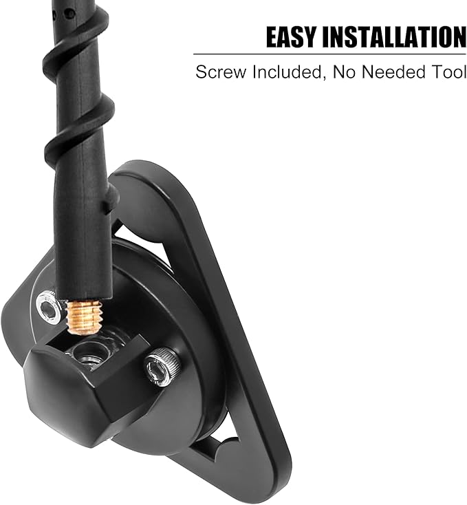 Short Antenna fits 2007-2025 Jeep Wrangler Gladiator Mojave Sahara Rubicon JK JL JT Unlimited Sport S Willys 4xe Accessories, 8 Inch Jeep Car Replacement Antenna