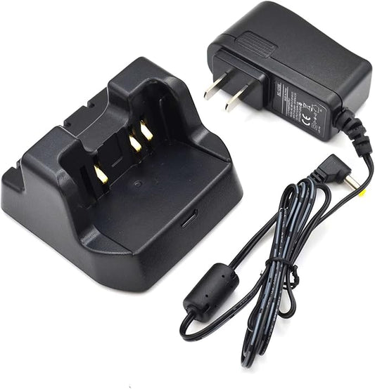 CD-41 Rapid Charger for YAESU FT1DR FT2DR FT3DR FT5DR VX-8R VX-8DR VX-8GR Handheld Radio Battery CD41 Desk Charging SBR-14 SBR-24 FNB-101 FNB-102