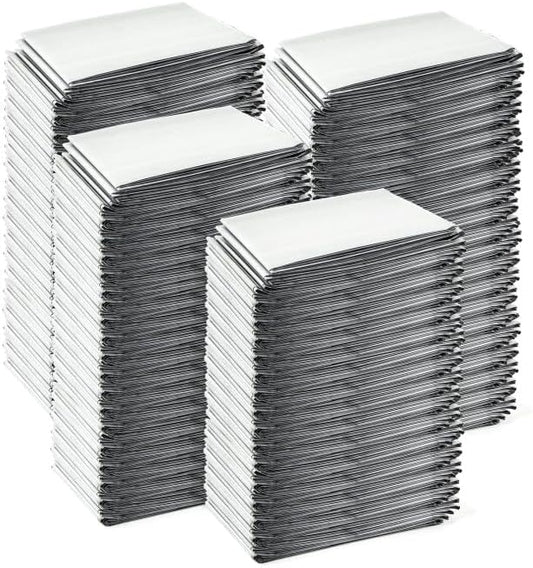 Emergency Blankets 120 Packs, 84" L x 52" W, Survival Gear for Family & Homeless Emergency Warmth, Bulk Survival Reusable Mylar Thermal Blankets for Car Kits, Bug Out Bags & First Aid