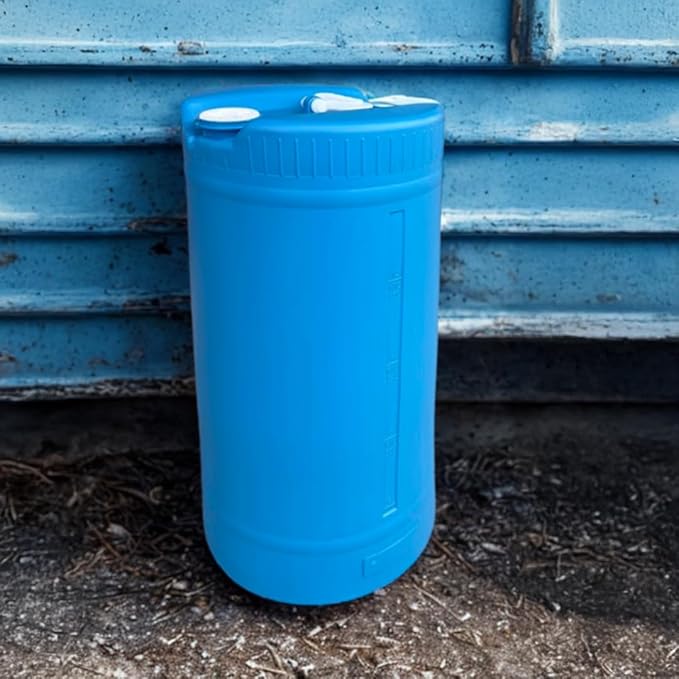 15 Gallon Water Storage Tank - 1 Tank- Water Storage for Emergencies - Durable, Reusable, Portable, BPA Free, Food Grade Plastic - Emergency Zone