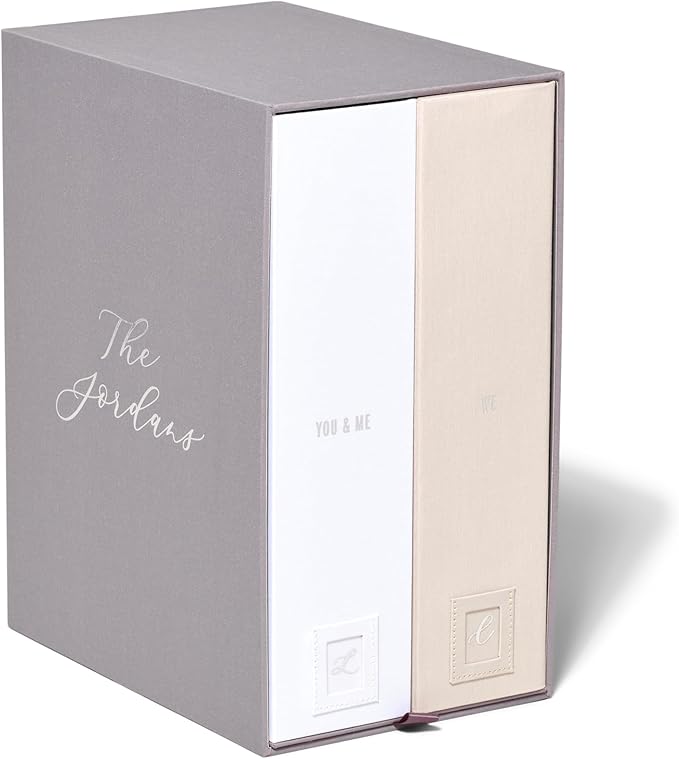 Savor | Deluxe Wedding Keepsake Box with 52 Labels, 6 Drawers, and 8 Vertical Files | Acid-Free Memory Organizer for Wedding Day, Bridal Shower & Anniversary (Slate, Laura Font)