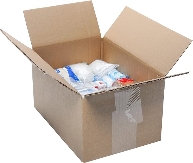 MFASCO Restaurant First Aid Kit Refill - 2021 ANSI/OSHA Compliant - Complete Restaurant First Aid Supplies - Includes Blue Metal Detectable Bandages, Burn Gel - Food Service Area Safety - 496 Pcs