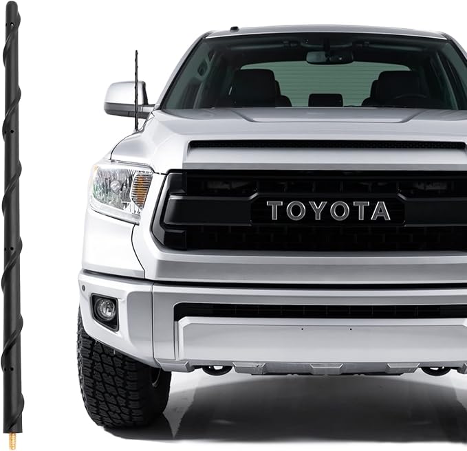 16 Inch Toyota Truck Antenna Replacement, Enhances Radio Reception - 1995-2020 Tundra & Tacoma Accessories