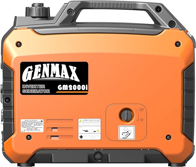 GENMAX Generator，EPA Compliant, Eco-Mode Feature, Ultra Lightweight for Backup Home Use & Camping