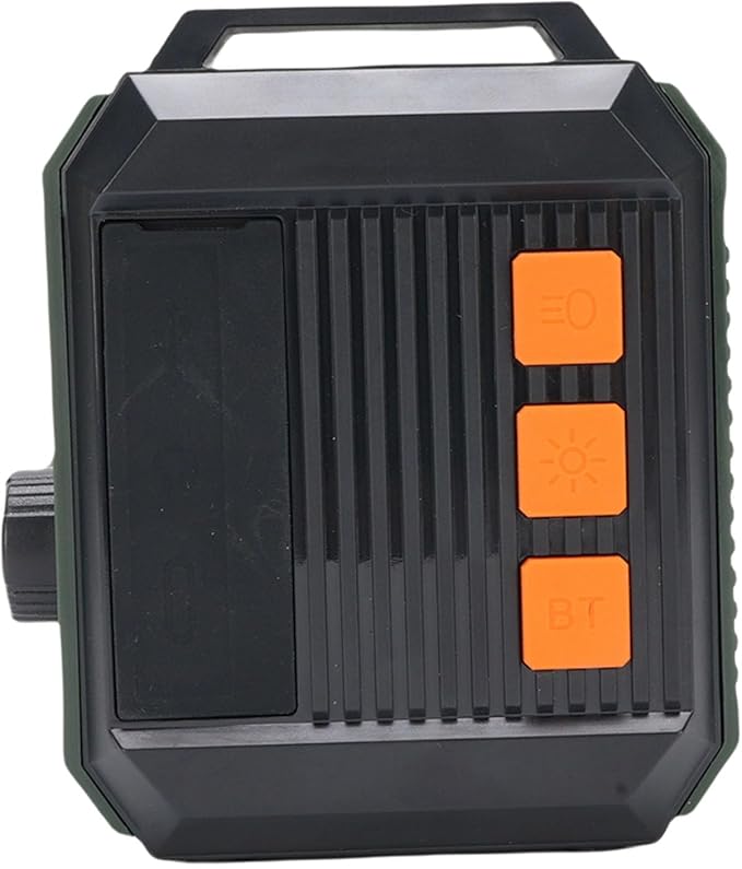 Emergency Radio Portable AM FM NOAA Weather Radio with 30000mAh Power Bank Hand Crank Solar Charging SOS Alert Flashlight Compass Reading Light for Outdoor Camping Survival