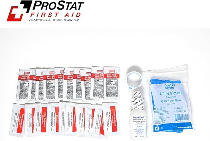 ANSI/OSHA Class A First Aid Kit – Workplace, Construction, Warehouse & Office – 74-Piece Emergency Medical Kit – OSHA/ANSI Z308.1-2021 Compliant – Hard Shell Case