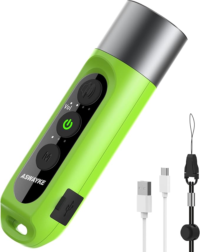 Electronic Whistle Highest IPX5 Maximum Sound 125db Battery 1000mAh Blue for Coaches Teacher, Sports Whistle