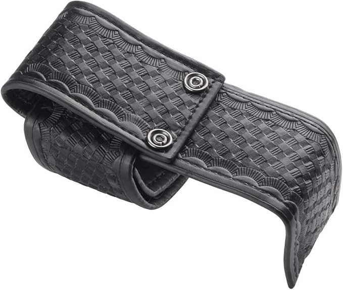 Basketweave Universal Fit Radio Pouch L-style Radio Holster, Universal Radio Carrier