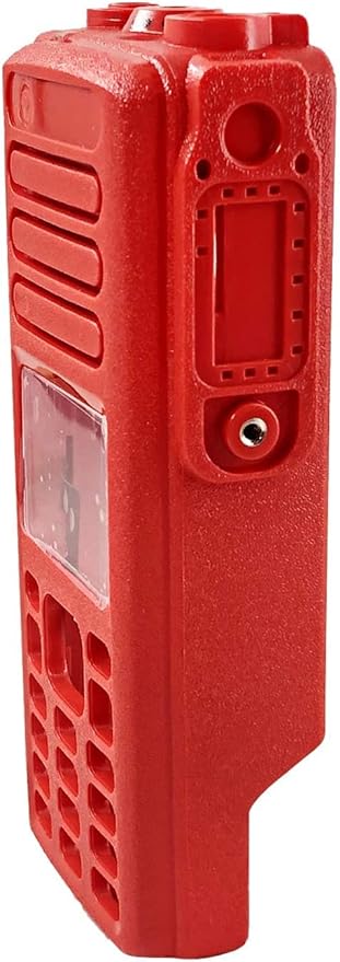 Amasu XPR7550 Housing Case Front Cover Aftermarket Repair Kit Compatible with XPR7550 XPR7580 XIR P8668 XIR P8660 DP4800 DP4801 DGP8550 DGP5550 Radio (Red)