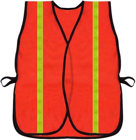 zojo High Visibility Safety Vests,Adjustable Size,Lightweight, Wholesale Reflective Vest for Outdoor Works, Cycling
