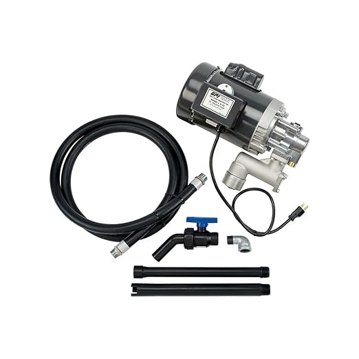 GPI - L5132 Heavy Duty Oil Transfer Pump for High Viscosity Fluids, 32 QPM/8 GPM, 115/230 Volt AC (142100-02)