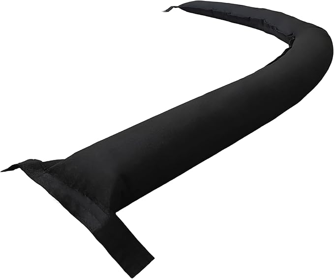 Warmoon 10ft Self-Absorbing Flood Barriers - Ideal for Home Doorways, Garage Floors & Commercial Entrances, Quick Water Activation (10ft (Pack of 2))
