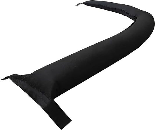 Warmoon 10ft Self-Absorbing Flood Barriers - Ideal for Home Doorways, Garage Floors & Commercial Entrances, Quick Water Activation (10ft (Pack of 5))