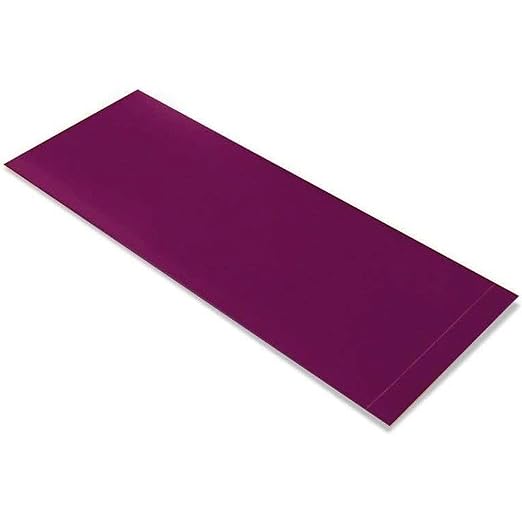 Mighty Line Floor Marking Tape Strips for Safety, Caution, Warning, Heavy-Duty, Peel and Stick, Adhesive, Industrial Quality, Purple, 2" by 10"