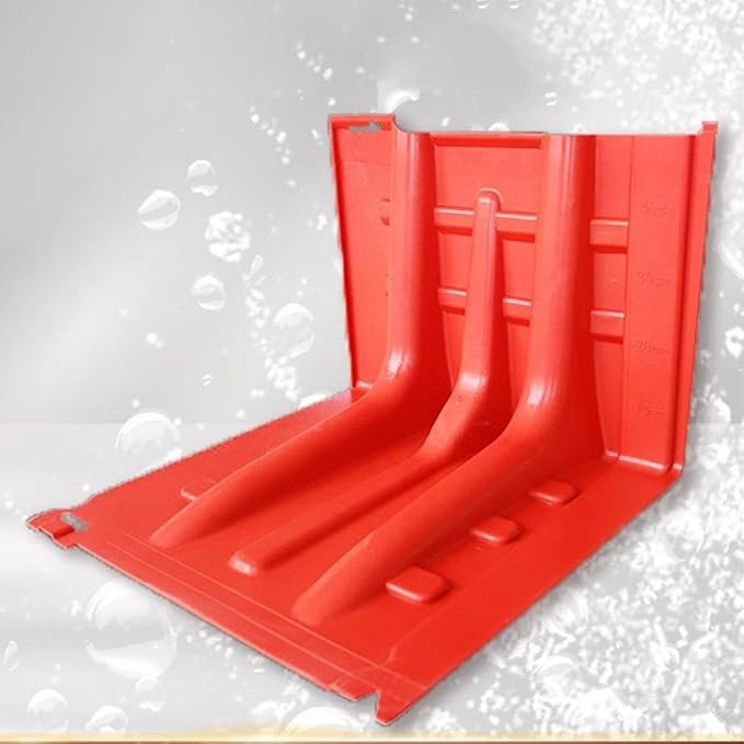 Flood Protection Barrier, 2/3/4/5/6/7/8/9/10/20/30-Pcs Door Dam Flood Barrier ABS Plastic L-Shaped Baffle Removable Combination Emergency Block Water Board(2-Pcs)