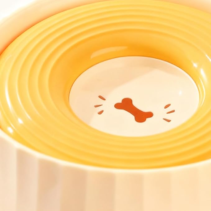 Dog Water Dispenser - Spill Proof Floating Pet Water Bowl | Portable Travel Accessories for Puppy Dog Cat Animal, Car Crate Outdoor Indoor House Use, Non Spill Drinking Dish