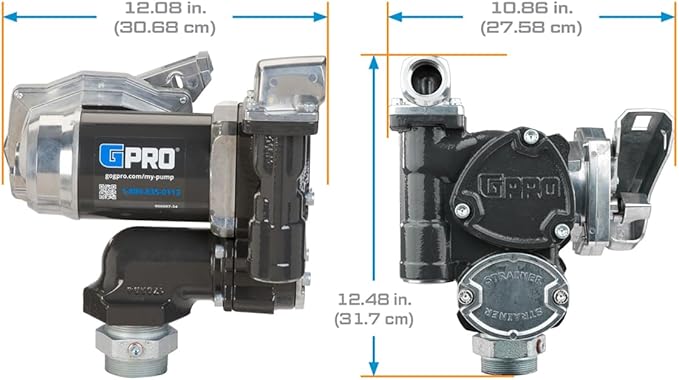 GPRO - V25 Series Fuel Transfer Pump, Pump Only, 25 GPM, 24 Volt (170001-01)