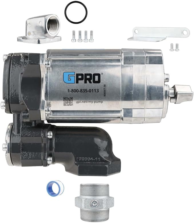GPRO - V20 Series Fuel Transfer Pump, 1 Inch Outlet, For Remote Dispenser, 20 GPM, 115 Volt (171000-05)