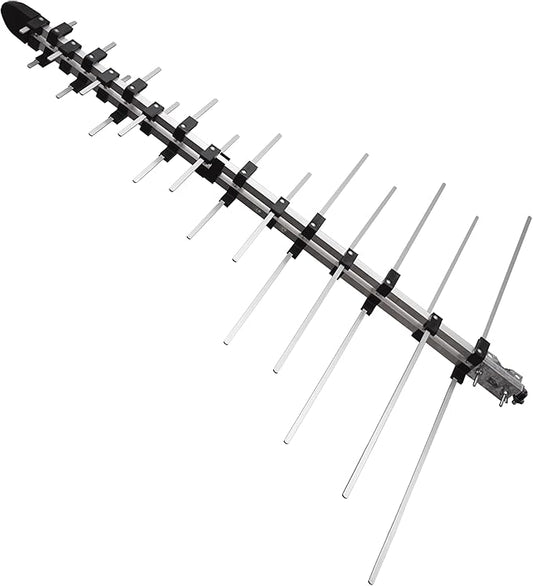 Antennas Direct Element Uni-Directional UHF VHF Outdoor HDTV Antenna, 60+ Mile Range, 4K 8K UHD, NEXTGEN TV – w/All-Weather Adjustable Mounting Hardware
