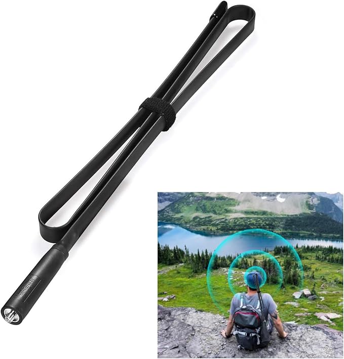 Bingfu Dual Band VHF UHF 136-520MHz 42.5 inch Foldable CS Tactical SMA Female Ham Radio Antenna for Wouxun Baofeng BF-F8HP UV-5R UV-82 BF-888S GT-3 Handheld Ham Two Way Radio Walkie Talkie