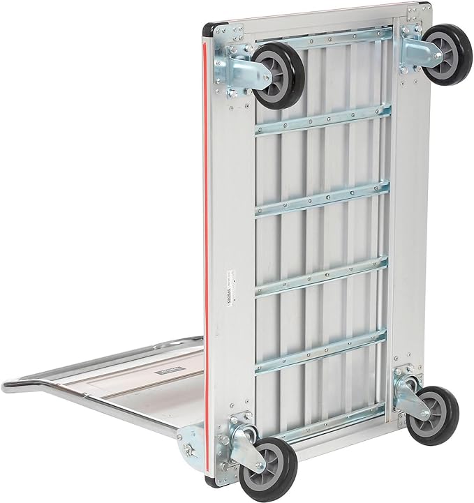 Global Industrial Folding Platform Truck, Aluminum, 36 x 24, 600 Lb. Capacity