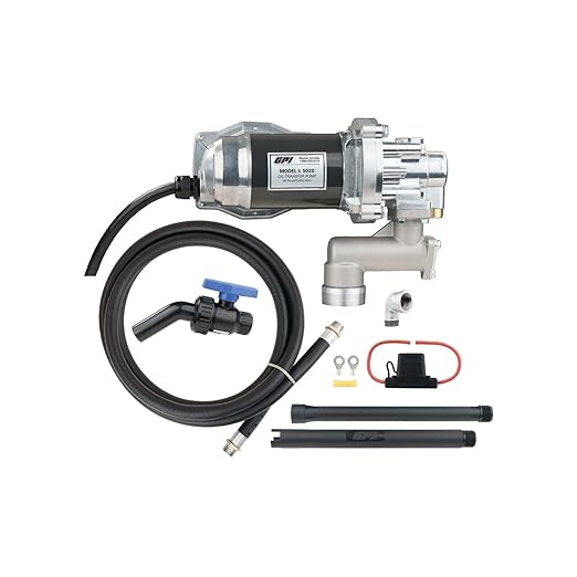 GPI - L5020 Heavy Duty Oil Transfer Pump, 20 QPM/5 GPM, 12 Volt (142100-04)