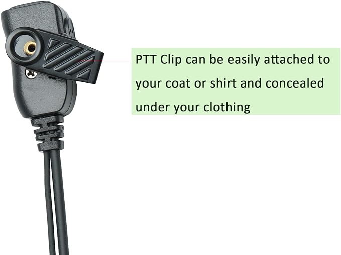 G Shape Headset with PTT Mic Compatible for Cobra Microtalk Cxt195 PX655 Cx112 PX650 ACXT1035r ACXT145 ACXT545 RX385 RX685 Two Way Radio 4Pack