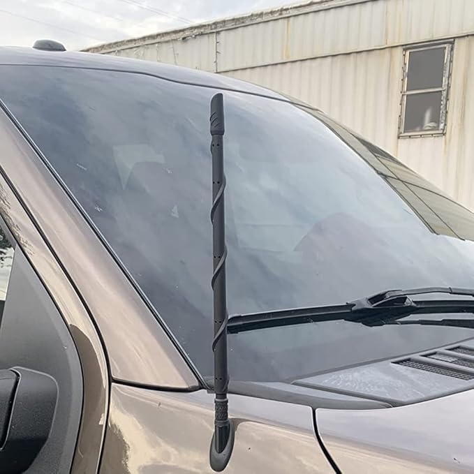VOFONO 13 Inch Antenna for Ford F150 2009-2025, F250 F350 2017-2025, Flexible Rubber Truck Antenna Short Replacement F-150 F250 F350 Accessories