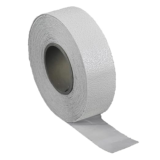 Reflective Pavement Marking Tape Slip-Resistant and Durable, Heavy-Duty Rubber Base for Outdoor Applications, Perfect for Driveways, Walkways, and Parking Areas (White, 2 Inch X 36 Feet)