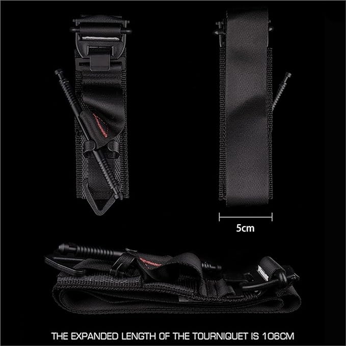 Tactical Tourniquet Gen 4 Medical Solutions 1.5” Compression Band for Bleeding Control Essential First Aid for Emergency Use