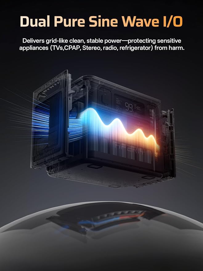 AFERIY 2800W Portable Power Station,2026 Upgraded Version of P210,2048Wh LiFePO4 Battery,Expandable to 10kWh,1800W AC Charging,UPS Solar Generator for Home Use,Power Outages,Camping,and RVs