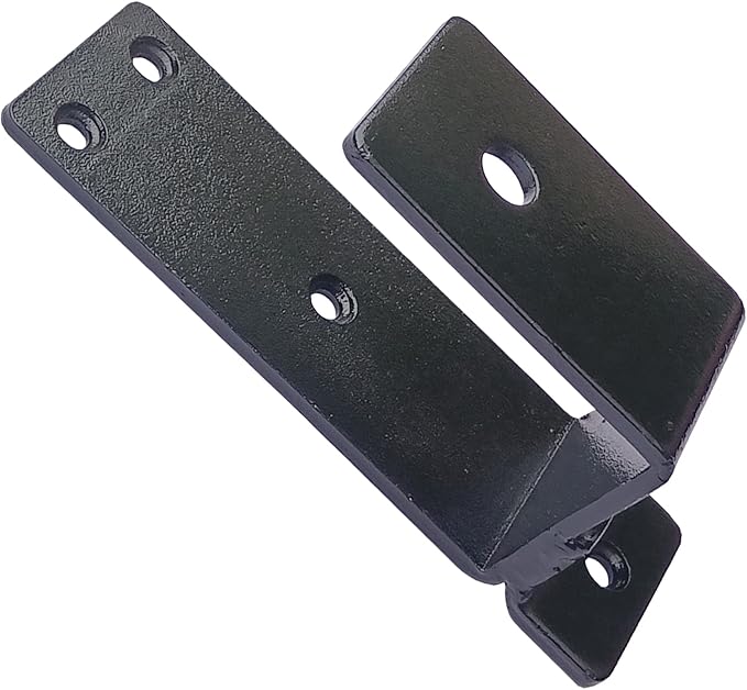2x4 Door Barricade Brackets. Upgrade Door Barricade Security Bar Provide Our Home Under The Safety Environment. Door Metal Bar Bracket for Your Home, Garages, Basements, Sheds, Warehouses, Backyards.