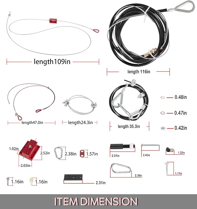 Camoo RV Brake Systems for Flat Towing, Emergency Break Away Device and Ready Stop Device,w/Break Pedal Connected Cables Kit Work Between Flat-Towing Cars and RV Tow Bars
