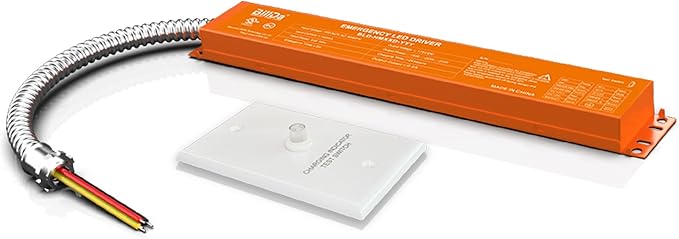 ASD Battery Back-Up Kit 15W - Suitable for LED Commercial Downlights ASD-CDL7, CD-P, CD-T - 90 Minutes Emergency Battery, 5000 Cycles of Standard Charge & Discharge - Damp Rated, UL Certified